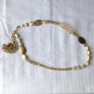 CHICO’S Long Necklace in Gold
